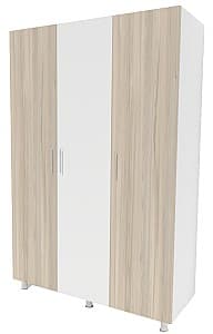 Шкаф Smartex N3 140cm White/Light Oak