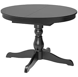 Деревянный стол IKEA Ingatorp 110/155 Черный