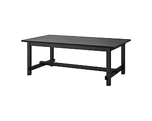 Деревянный стол IKEA Nordviken 210/289x105 Черный