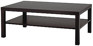 Журнальный столик IKEA Lack 118x78 Черно-Коричневый