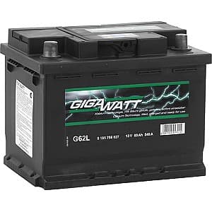 Автомобильный аккумулятор GigaWatt 60AH 540A(EN) (S4 006)