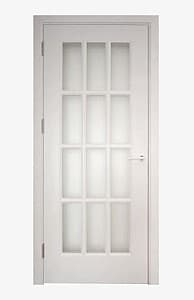 Межкомнатная дверь Спирит Ampir R1 (700 мм) White