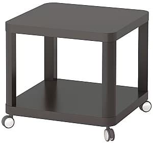 Журнальный столик IKEA Tingby 50x50 на колесиках Серый