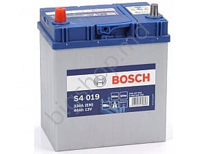 Автомобильный аккумулятор Bosch 40AH 330A(EN) (S4 019)