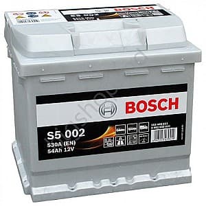 Автомобильный аккумулятор Bosch 54AH 530A(EN) (S5 002)