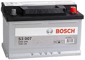 Автомобильный аккумулятор Bosch 70AH 640A(EN) (S3 007)