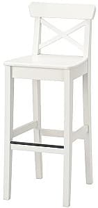 Барный стул IKEA Ingolf 74см Белый