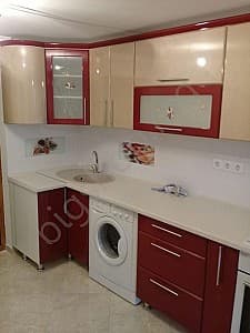Bucatarie Big kitchen 0.9/2.9 m (Red)