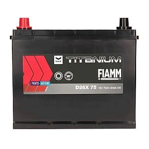 Автомобильный аккумулятор Fiamm Black Japan D26X 640A 75AH L+ (7905189)