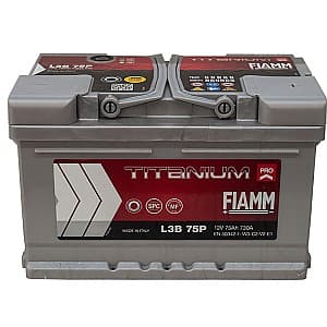 Автомобильный аккумулятор Fiamm Titanium Pro L3B 730A 75AH+ P+ (7905156)