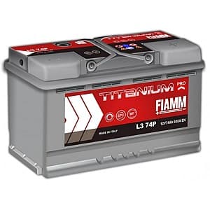 Автомобильный аккумулятор Fiamm Titanium Pro L3 680A 74AH P+ (7905154)