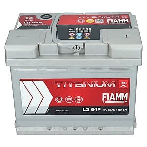 Acumulator auto Fiamm Titanium Pro L2 610A 64AH P+ (7905150)