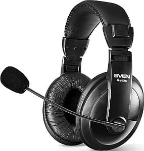 Наушники SVEN AP-860MV Black with Microphone