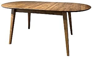 Masa din lemn MobiCasa Hovdala 140/180x90 Rustic(Maro)