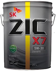 Моторное масло ZIC X7 5W-30 20л Дизель
