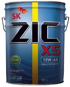 Моторное масло ZIC X5 10W-40 20л Дизель
