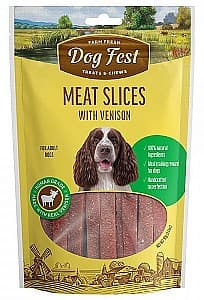 Snackuri pentru câini Dog Fest Slices with venison 90g