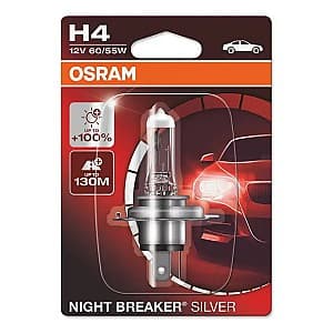 Lampă auto Osram H4 Night BREAKER SILVER OS-64193NBS-01B