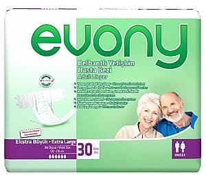 Подгузники для взрослых Evony X-Large 30 шт (8690536804092)
