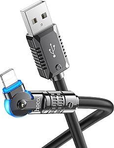 USB сablu HOCO U118 Triumph USB to Lighning Black
