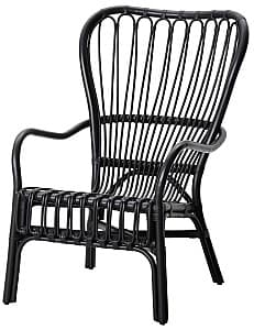 scaun terasa IKEA Storsele spatar inalt Negru/Ratan
