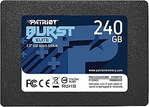 SSD PATRIOT 240GB Burst Elite (PBE240GS25SSDR)