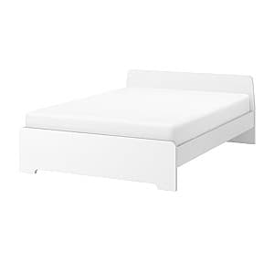 Кровать IKEA Askvoll White/Luroy 160x200