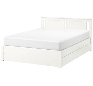 Кровать IKEA Songesand White 140×200 см
