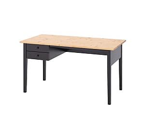 Офисный стол IKEA Arkelstorp black 140×70 см