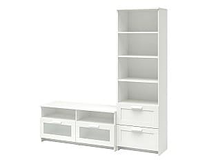 Living IKEA Brimnes White 180x41x190 cm