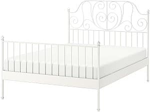 Кровать IKEA Leirvik Lonset 160х200 Белый