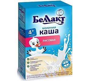 Каши для детей Беллакт рис с молоком (4м+) 200 гр