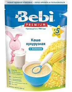 Каши для детей Bebi Premium кукуруза с молоком