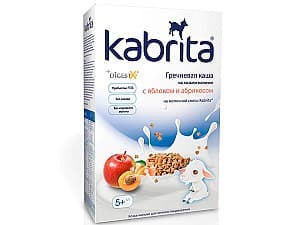 Каши для детей Kabrita гречка с козьим молоком, яблоками и абрикосами