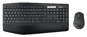 Set tastatura + Mouse Logitech Wireless MK850 Curved Black