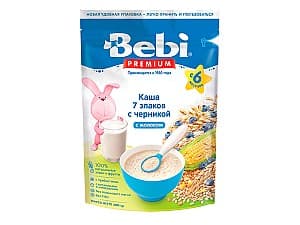 Каши для детей Bebi Premium 7 злаков с черникой