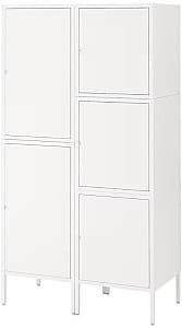 Шкаф IKEA Hallan с 5 дверцами 90x47x167 Белый