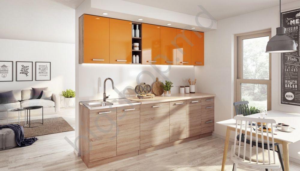 Set mobila bucatarie Stolkar Lena Orange 260