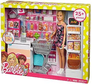 Papusa BARBIE Set Supermarket (FRP01)