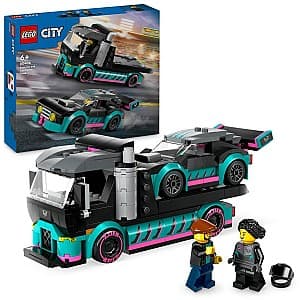 Constructor LEGO City Race Car And Car Carrier 60406