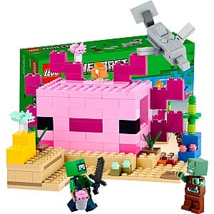 Constructor LEGO Minecraft The Axolotl House 21247