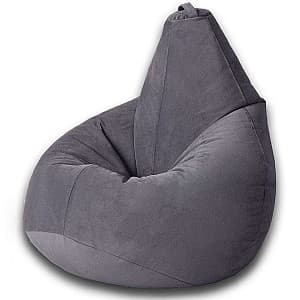 Кресло мешок Beanbag Standart Pear XL Dark Gray