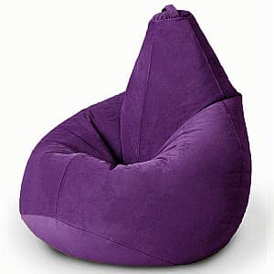 Fotoliu puf Beanbag Standart Pear XL Purple