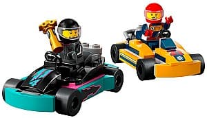 Конструктор LEGO City: Go-Karts and Race Drivers 60400