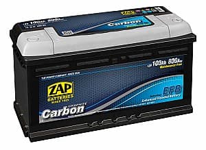 Автомобильный аккумулятор ZAP 100 Ah CARBON EFB