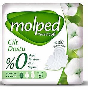 Absorbant Molped Pure&Soft 8 buc (8690536842186)
