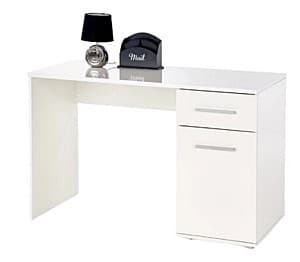 Офисный стол Halmar LIMA B1 (белый/белый)