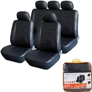Husa pentru scaun auto AIRLINE ACS-UEL-06 11 buc. (negru)