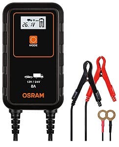 Зарядное устройство для автомобильного аккумулятора Osram OEBCS908