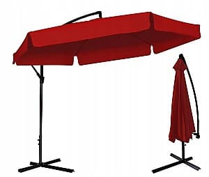 Зонт для сада GardenLine Banana GAO9832 Red/Black